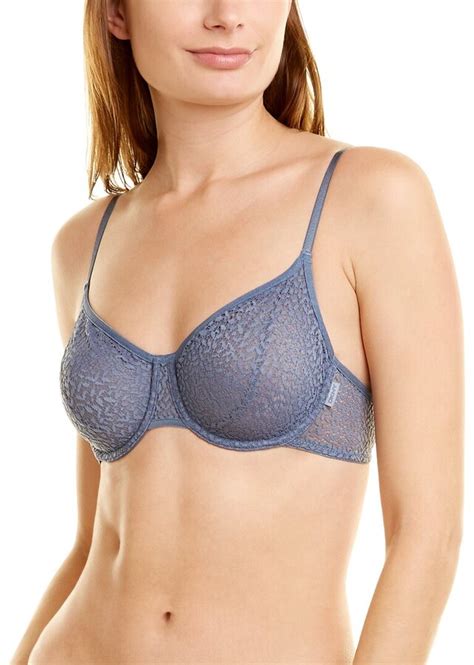 DKNY Modern Lace Unlined Demi Bra ShopStyle