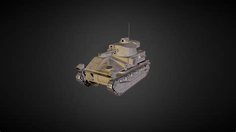 Vickers Medium Mk II 3D Model By Degit22 086ef84 Sketchfab