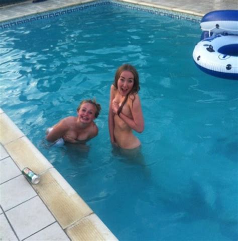 Caught In The Pool Porn Pic