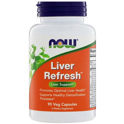 Liver Refresh 90 Capsules - Now Foods - YourHealthBasket