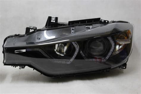 Lampy Przednie Prz D Bmw F H Led Bar Ringi D Drl Black Nowe