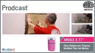 ARDEX x77 MICROTEC纤维增强瓷砖和石材砂浆 开云体育苹果下载