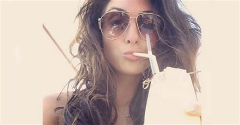 Luisa Zissman Flaunts Cleavage And Crazy Hair In Busty Bikini Snap As She Relaxes In The Sun