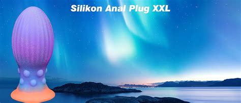 Analplug Monster Dildo Saugnapf Leuchtender Fantasy Alien Dragon Anal Dildo Durchmesser Cm