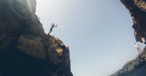 Jumping Off A Cliff  Anime Infinite Myungsoo Brb Jumping Off A Cliff
