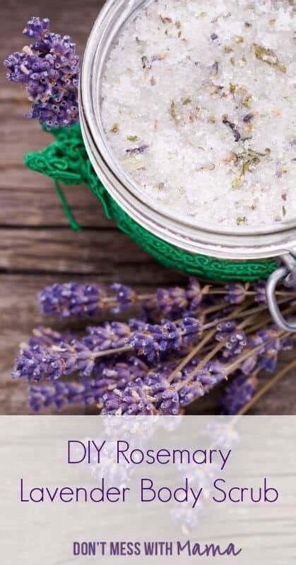 Diy Rosemary Lavender Body Scrub Dont Mess With Mama