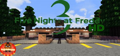 Five Nights at Freddy's 3 HD | Minecraft Map