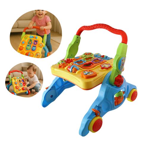 Mesa De Atividades Andador - Andador Infantil Educativo 4 em 1 com Mesa de Atividades | Shopee Brasil