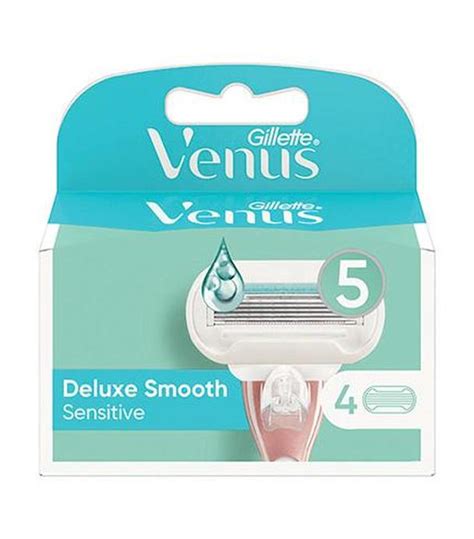 Gillette Venus Deluxe Smooth Sensitive Ostrza Do Maszynki 4 Sztuki