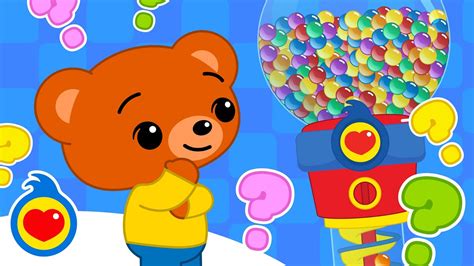Автомат с конфетами, Часть 2 🍬 с Бамом 🐻 Обучающие видео | Плим Плим ...