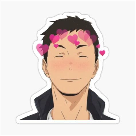 Haikyuu Adesivos Sticker Adesivos Anime