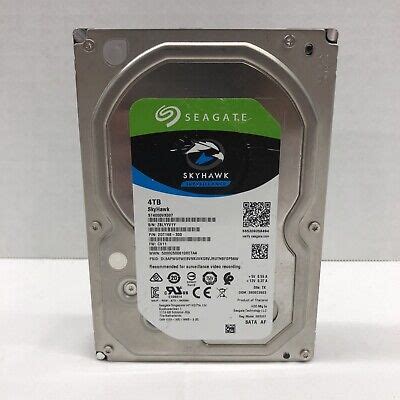 Seagate - ST4000VX007 - Skyhawk 4TB SATA 6Gb/s - Surveillance Hard ...