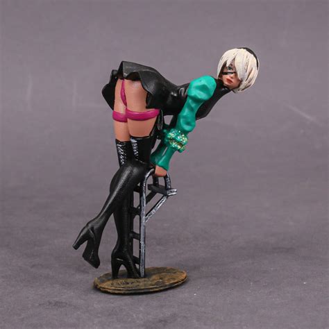 Scale Figure Handpainted Unpainted Resin Blonde Girl Sexy Woman In 1 24 1 32 1 18 1 43 Etsy