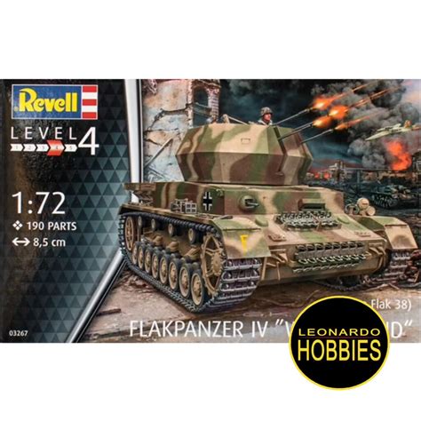 AA Tank IV Wirbelwind Escala 1 72 Revell 03267 Leonardo Hobbies