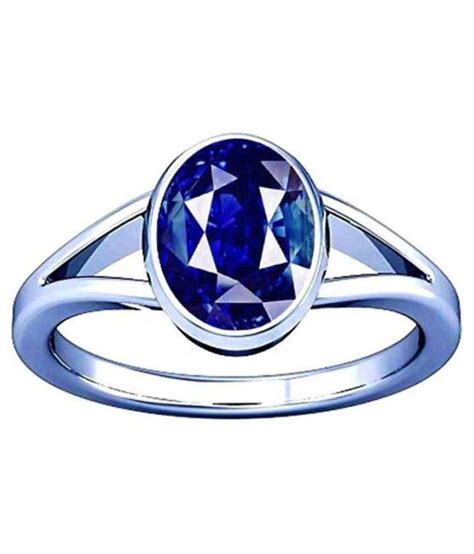 Blue Sapphire Neelam Ratti Stone Blue Sapphire Ring For Men Buy