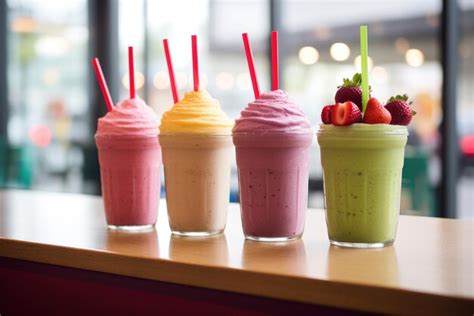 Premium Photo | Milkshake drink concept