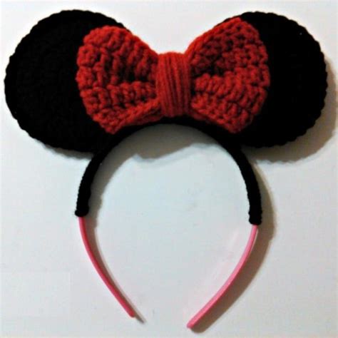 Beautiful Skills Crochet Knitting Quilting Minnie Mouse Inspired