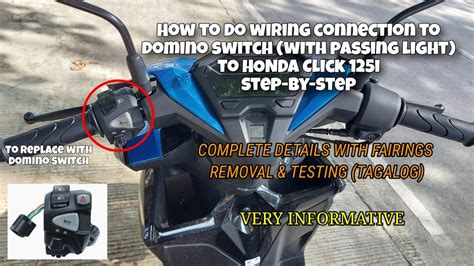 How To Do Wiring Connection To Domino Switch With Passing Light To