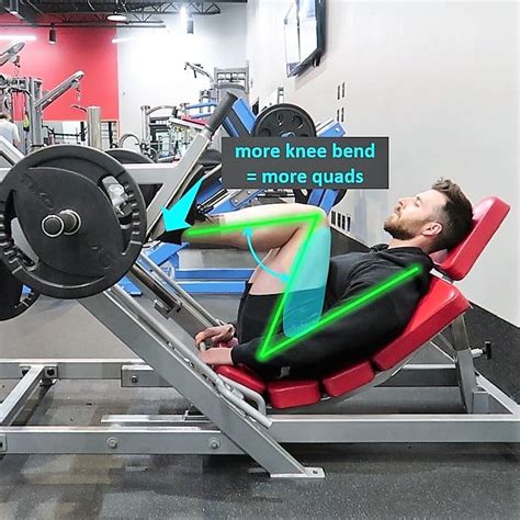 Leg Press Foot Placement Variations For Quads Vs Glutes Hamstrings