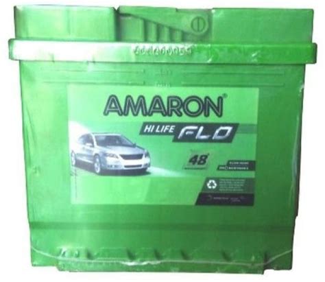 Capacity Ah Ah Warranty Months Amaron Hi Life Flo Car Battery