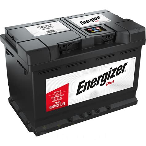 AKUMULATOR 74AH D+ 680A PLUS ENERGIZER 278X175X190 542924 - AH74 ...