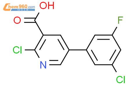 1261979 01 4 2 Chloro 5 3 Chloro 5 Fluorophenyl Pyridine 3 Carboxylic