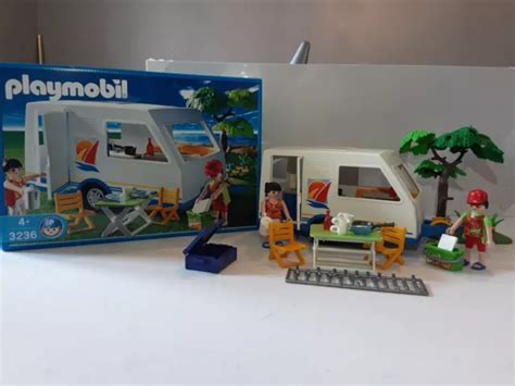 PLAYMOBIL VINTAGE 3236 Caravane Complet 2001 EUR 25 00 PicClick FR