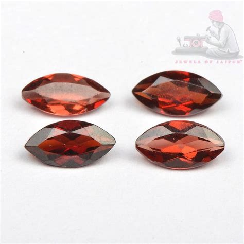 Natural Red Garnet 8x4mm Calibrated Size Faceted Cut Marquise Etsy