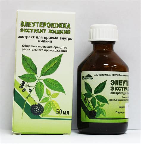 Элеутерококк: инструкция по применению (настойка, таблетки, экстракт ...