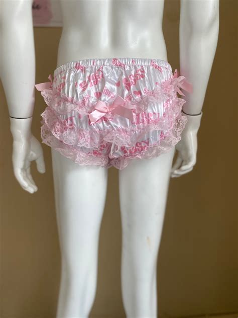 Sissy Satin Femboy Panty Femboy Lingerie Sissy Lingerie For Men Etsy