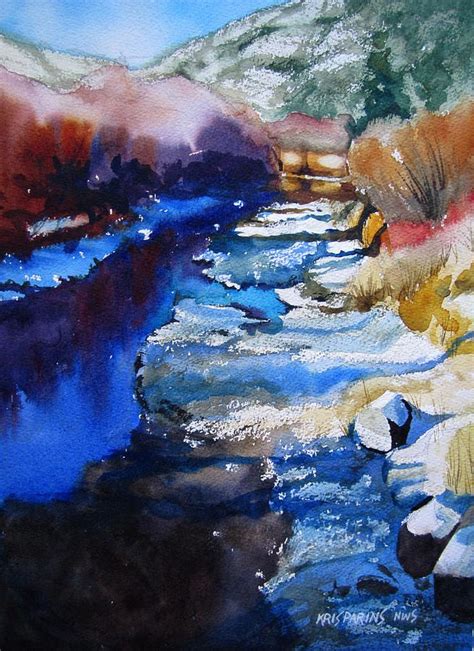 Kris Parins Watercolor Water Painting Fine Art America Painting