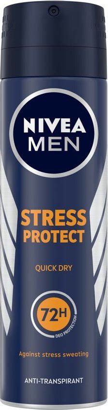 3x Nivea Men Deodorant Spray Stress Protect 150 Ml Bol