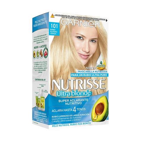 Plaukų dažai Garnier Nutrisse Ultra Blonde 101 Platinum ash blonde kaina pigu lt