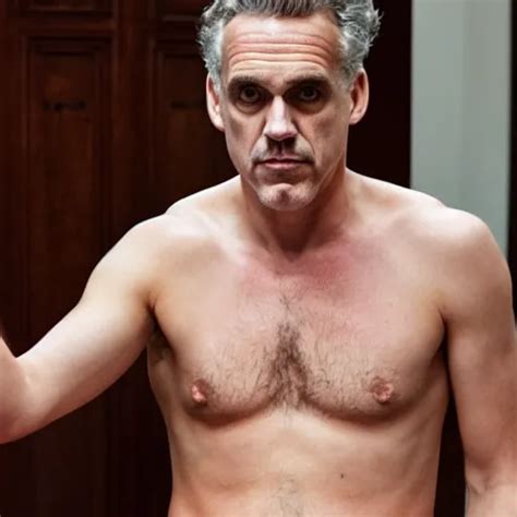 Jordan Peterson Shirtless And Afraid Stable Diffusion OpenArt