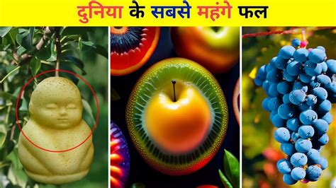 Most Expensive Fruits In The World