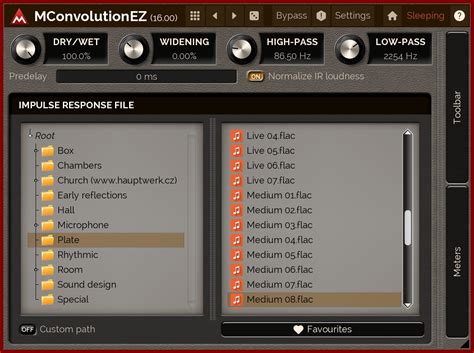 Mconvolutionez By Meldaproduction Convolution Plugin Vst Vst Audio