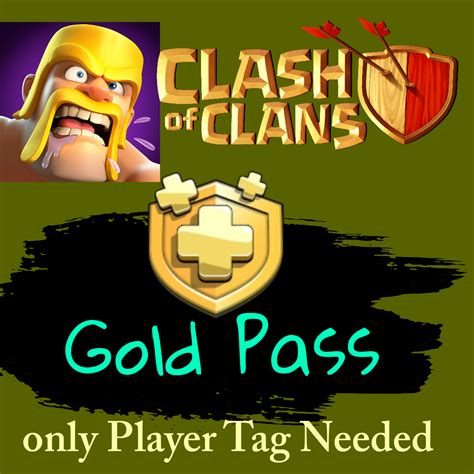 Clash Of Clans Coc Fast Recharge Gold Pass Clash Of Clans Coc Only