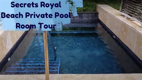 Secrets Royal Beach Punta Cana Junior Suite Private Pool Room Tour Rm