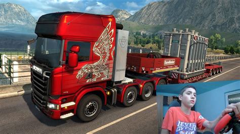 Jucam Euro Truck Simulator 2 Cu Volanul Caterinca YouTube