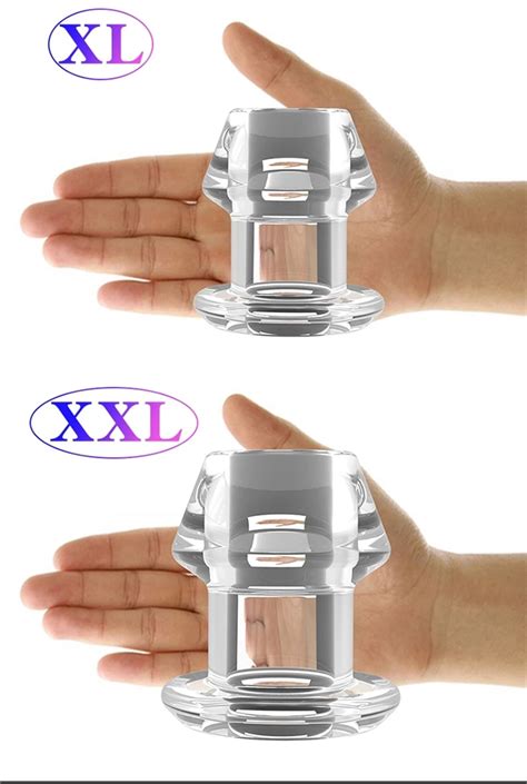 Plug Dilatateur Anal Pour Lavement Jouets Sexuels Transparents En TPE Pour Femmes Et Hommes