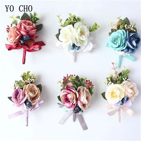 Balance Cho Injtrash Boutonni Res Corsages De Poignet De Mariage