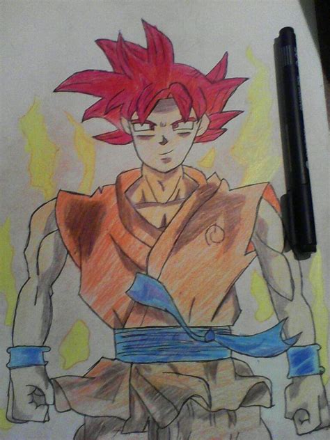 Goku Fase God Listo Arte Amino Amino