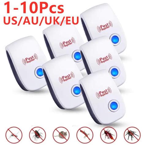 Ultrasonic Pest Repeller Upgraded Electronic Pest Repellent Plug In Indoor Pest Control For