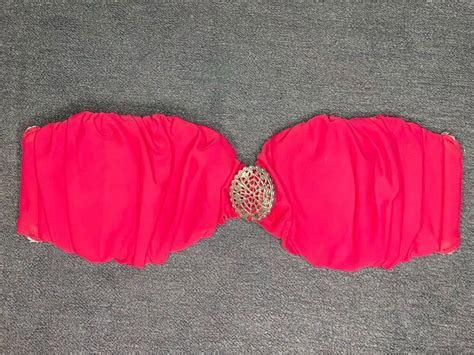 Neon Pink Bikini Top On Carousell