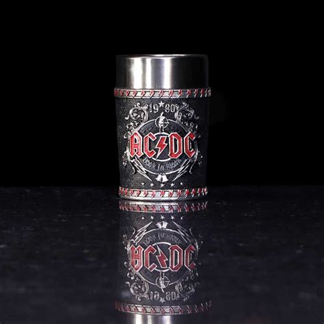 Acdc Back In Black Shot Glass Nemesis Now Wholesale Tware