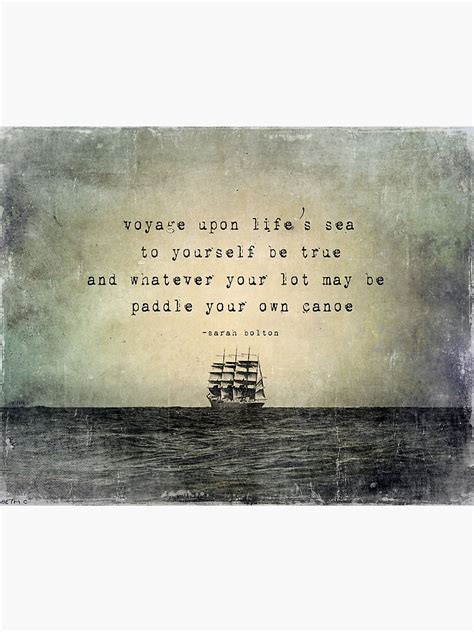 Paddle Your Own Canoe Art Print For Sale By Hereonearth Redbubble