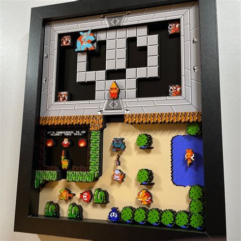 Zelda Nes Box Art Etsy