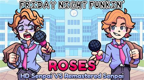 Hd Senpai Vs Remastered Senpai Friday Night Funkin Game Videos