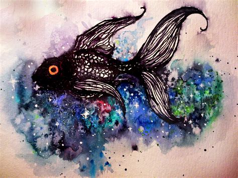 ·Watercolor nebula· | Behance