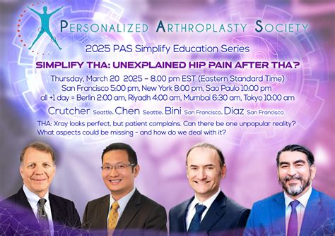 Simplify THA: Unexplained Hip Pain After THA? | Personalized